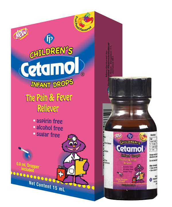 CETAMOL CHILDREN’S MEDICINE PAIN & FEVER RELIEVER 15ml