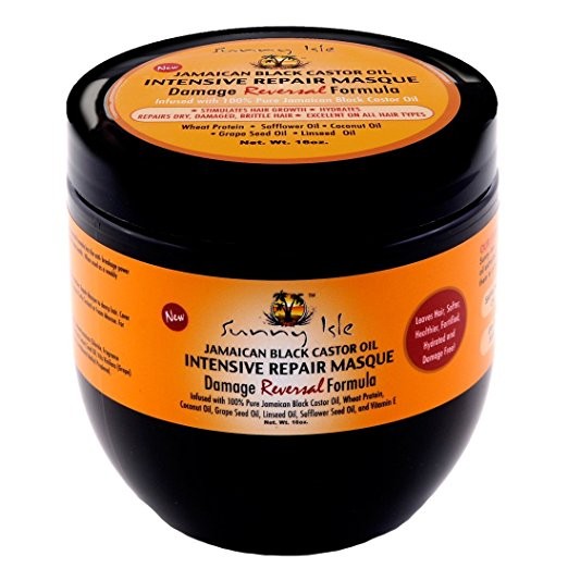Sunny Isle Jamaican Black Castor Oil Intensive Repair Masque 16oz.