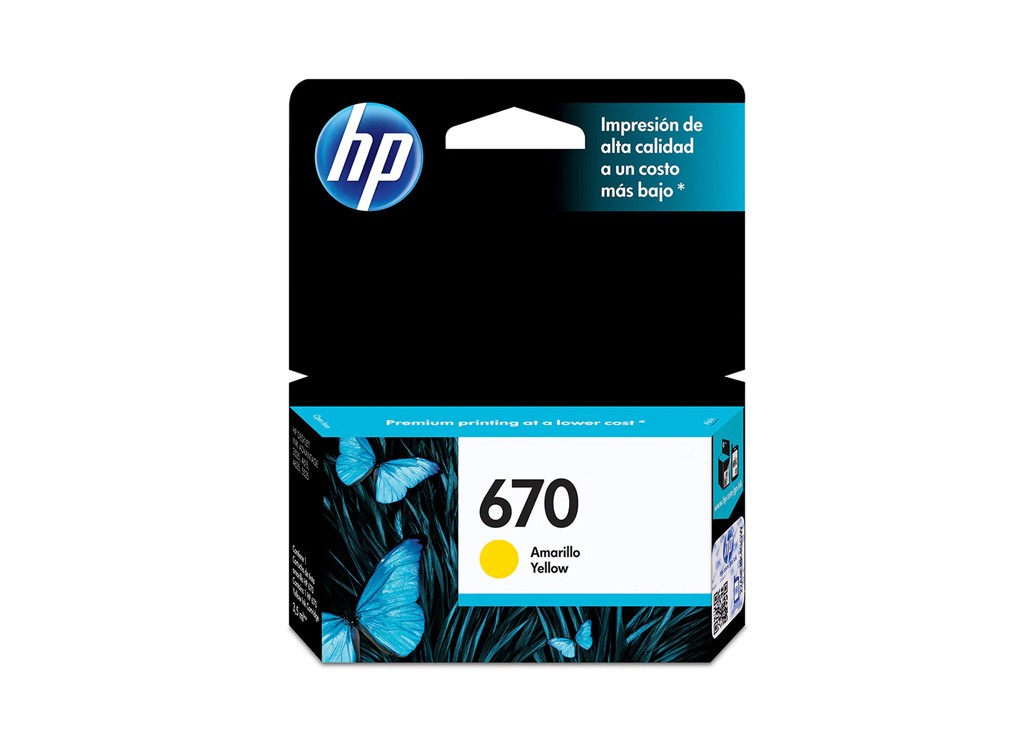 HP 670 - Yellow - Original