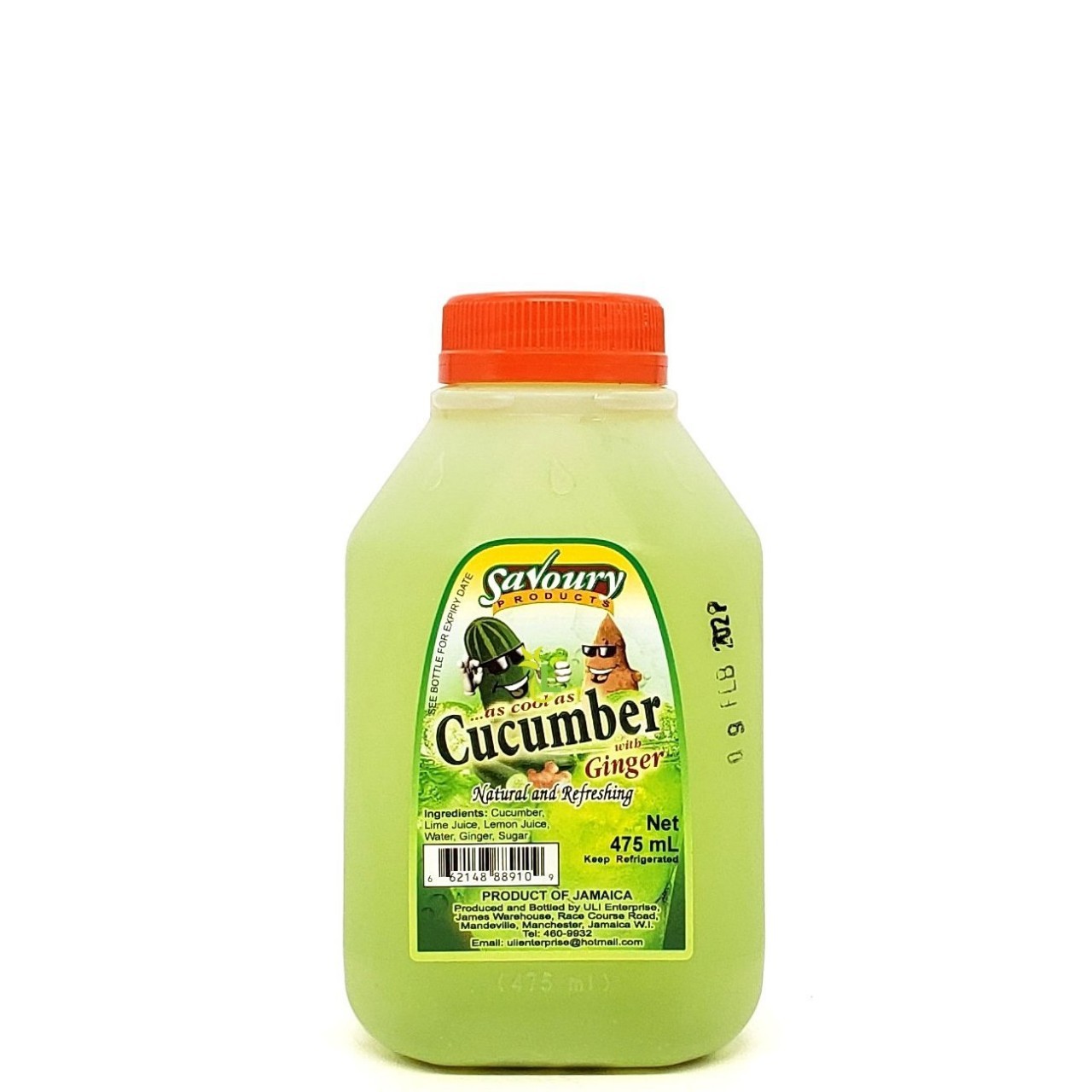 SAVOURY CUCUMBER W/GINGER 475ml