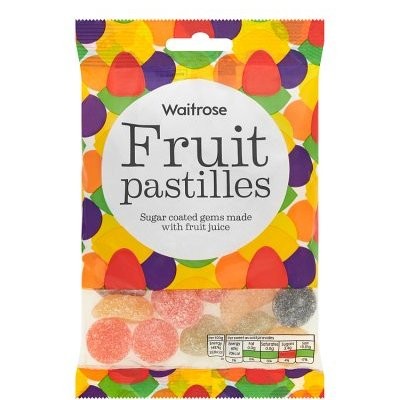 WAITROSE FRUIT PASTILLES 200g