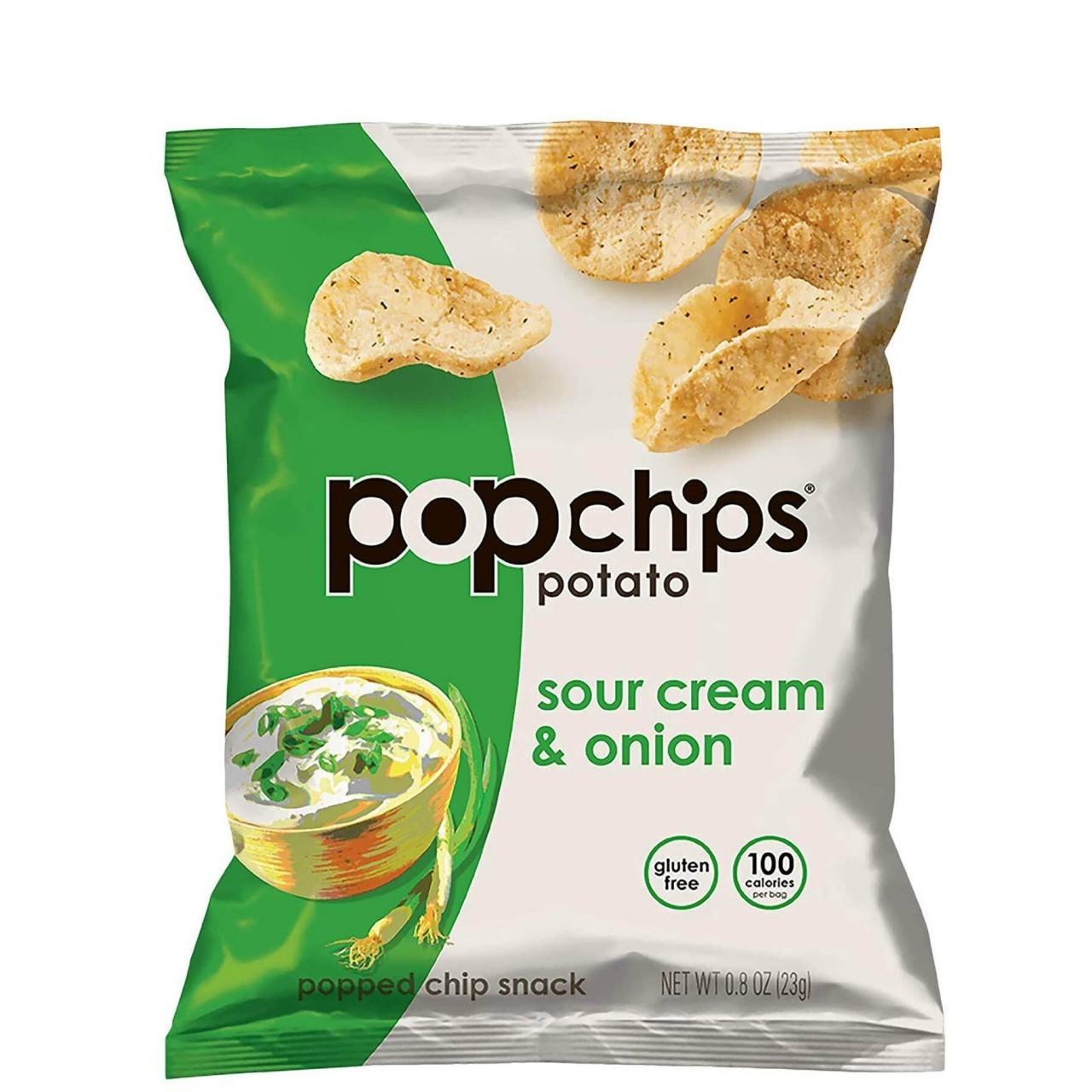 POPCHIPS SOUR CREAM ONION 23g
