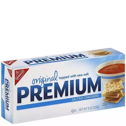 NABISCO PREM SALTINE CRACKERS 8oz
