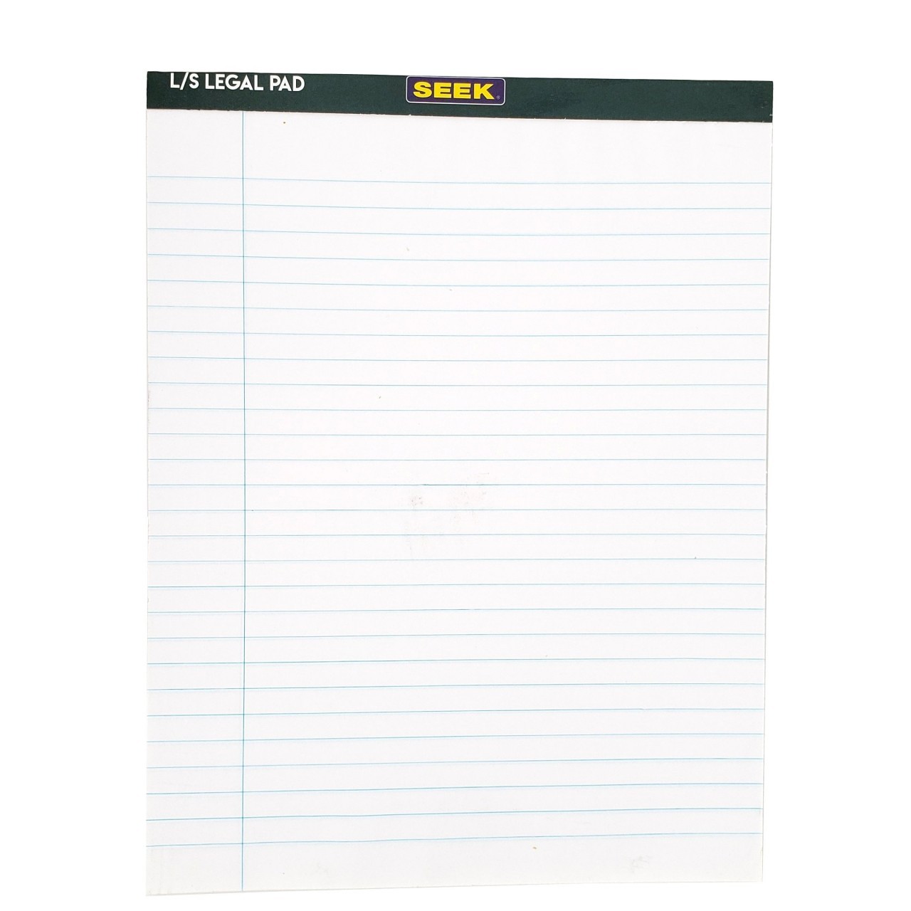 SEEK L/S LEGAL PAD WHITE 1ct