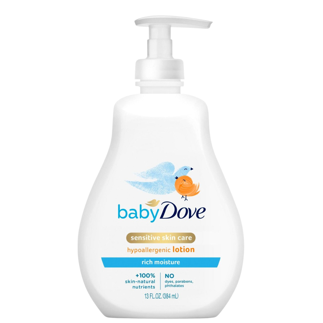 baby Dove Sensitive Care, Hypoallergenic Lotion, Rich Moisture, 13oz