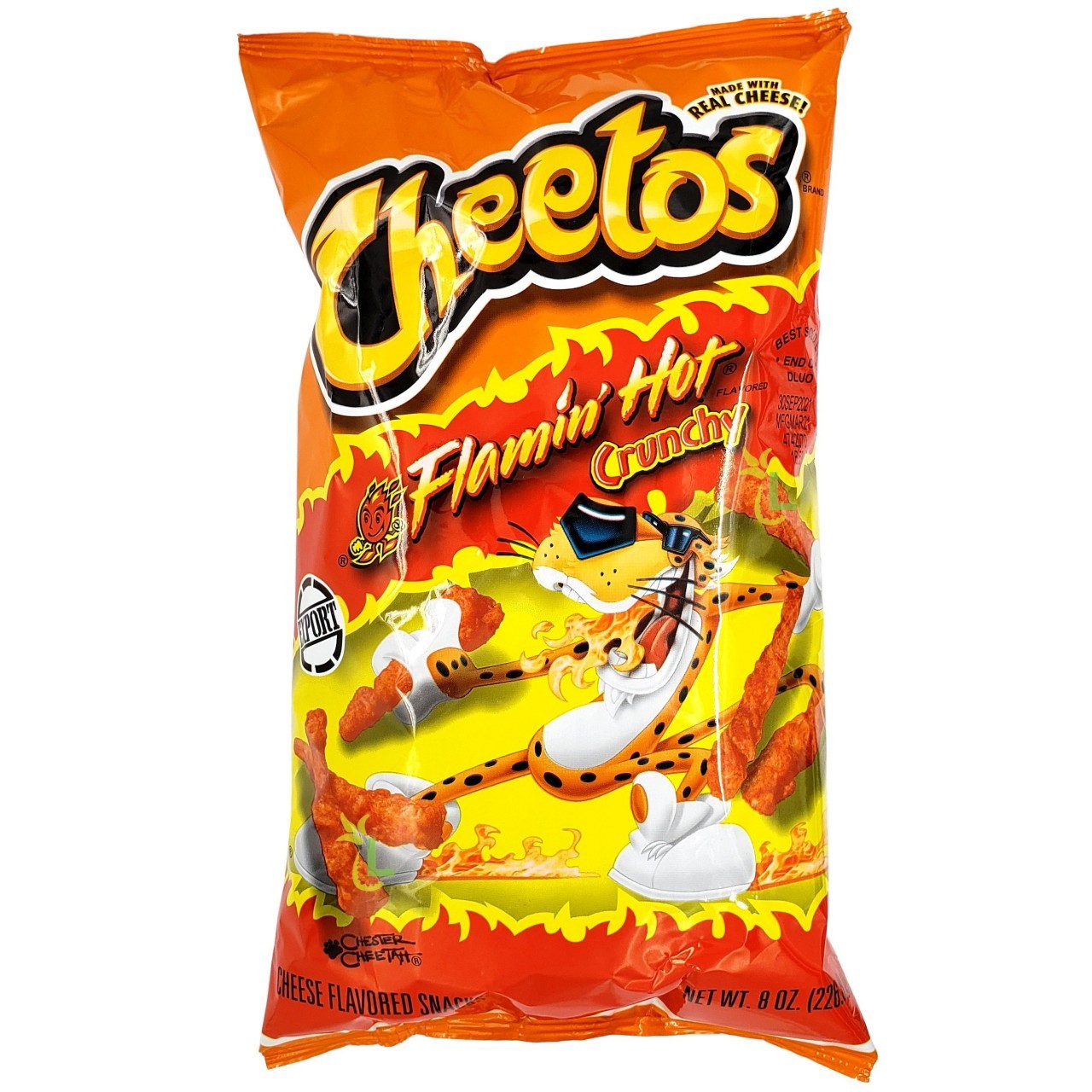CHEETOS CRUNCHY FLAMIN HOT 8oz