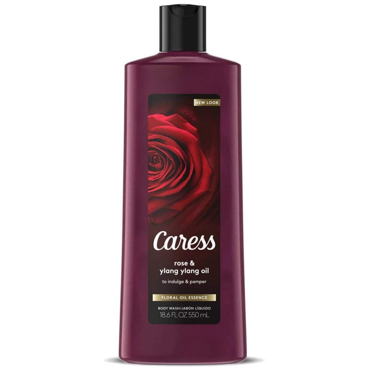 CARESS BODY WASH ROSE YLANG OIL 18.6oz