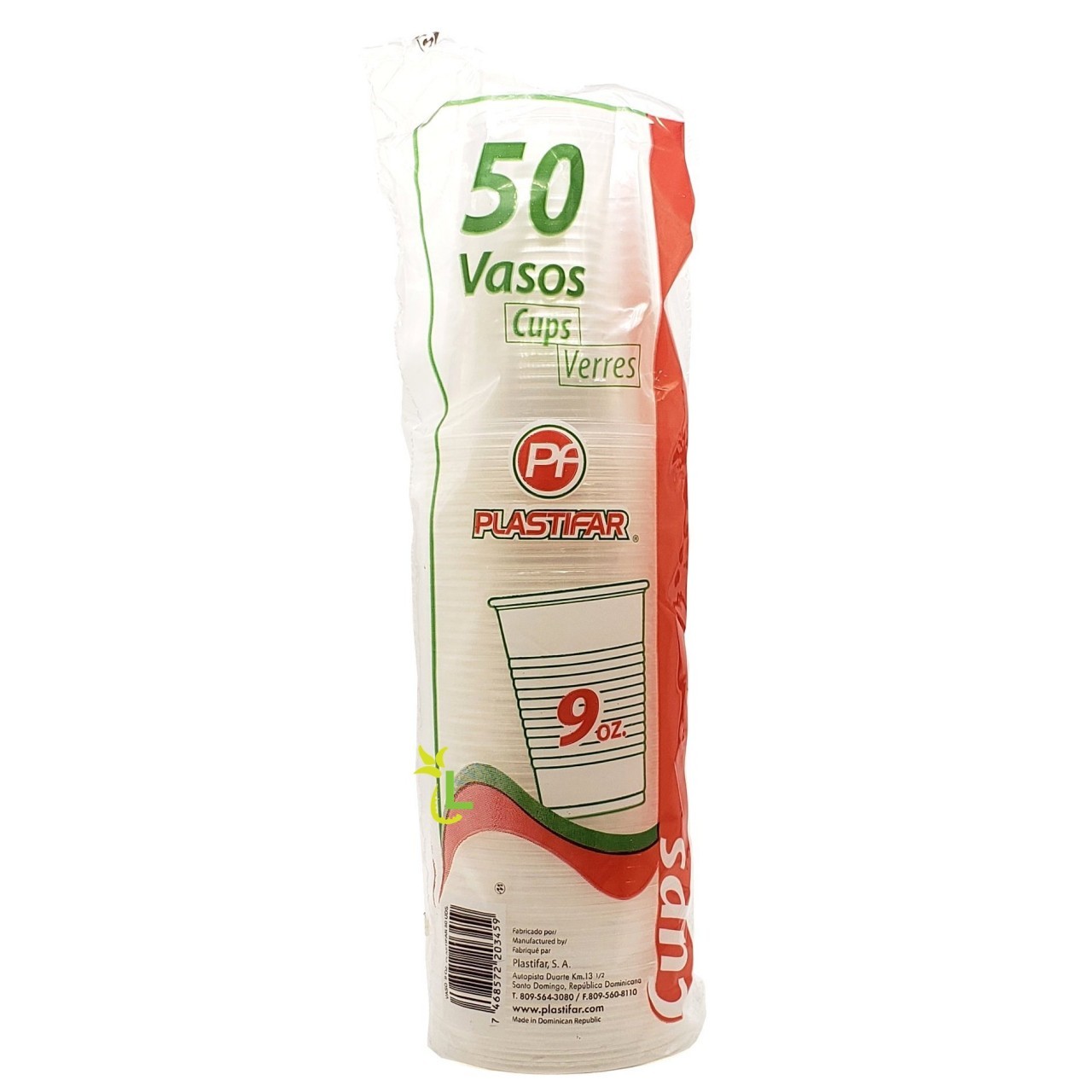 PLASTIFAR PLASTIC CUP 50x9oz