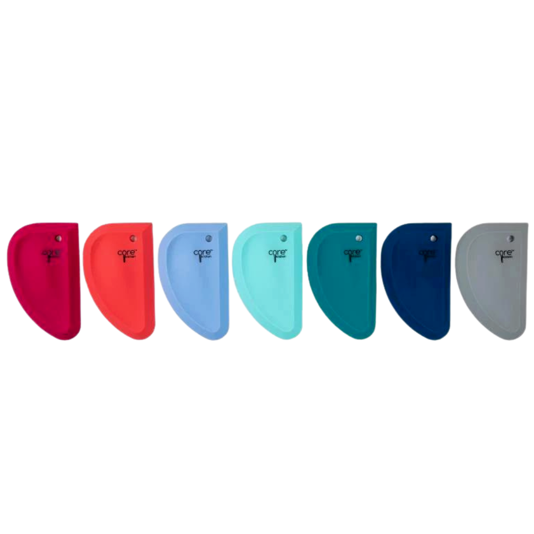 Core Kitchen Silicone Bowl Scraper Multi Tool Icing Clean Non Stick Glass