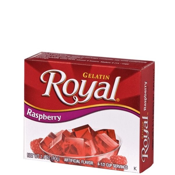 ROYAL GELATIN RASPBERRY 1.4oz