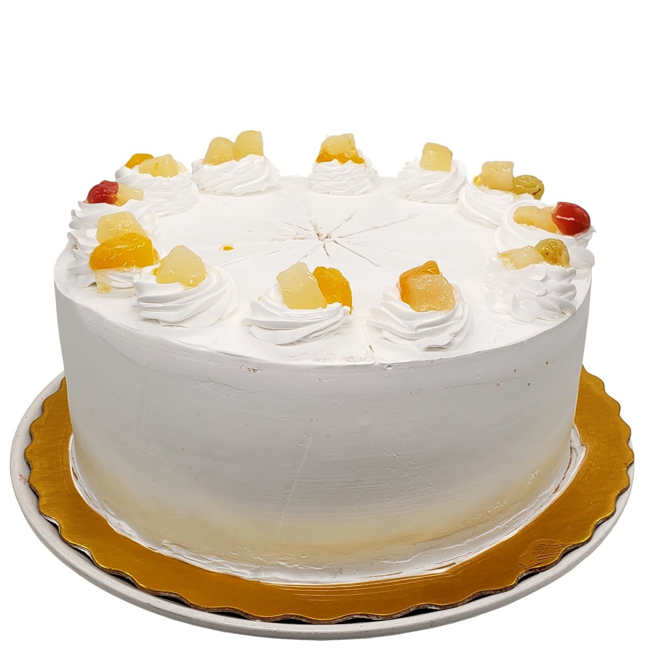 CAKE ROUND ICEBOX FRUIT 10in