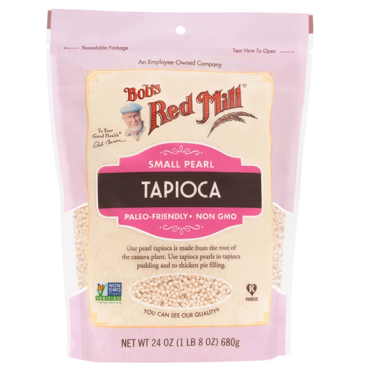 BOBS RED MILL TAPIOCA SMALL PEARL 24oz
