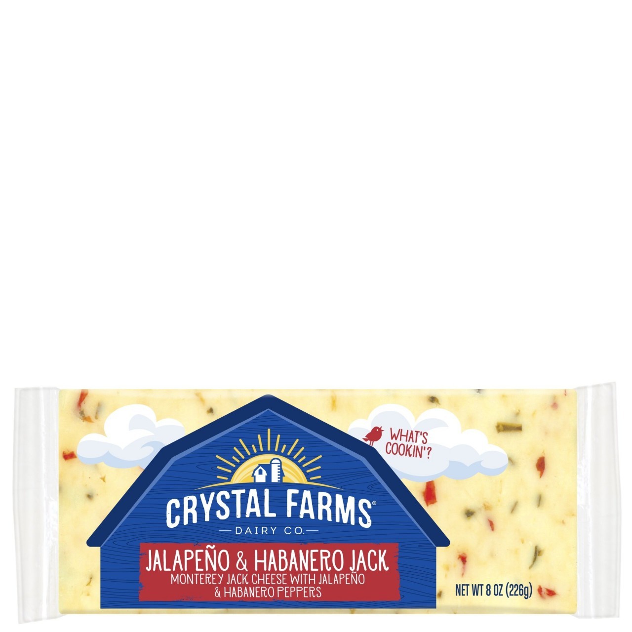 CRYSTAL FARMS JALAPENO HABANERO BLK 8oz