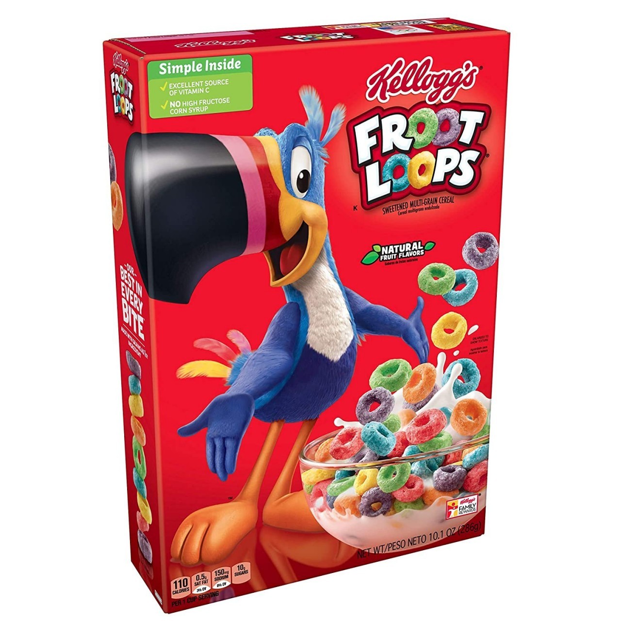 KELLOGGS FROOT LOOPS 286g