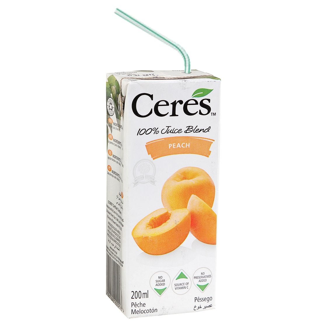 CERES PEACH JUICE 200ml