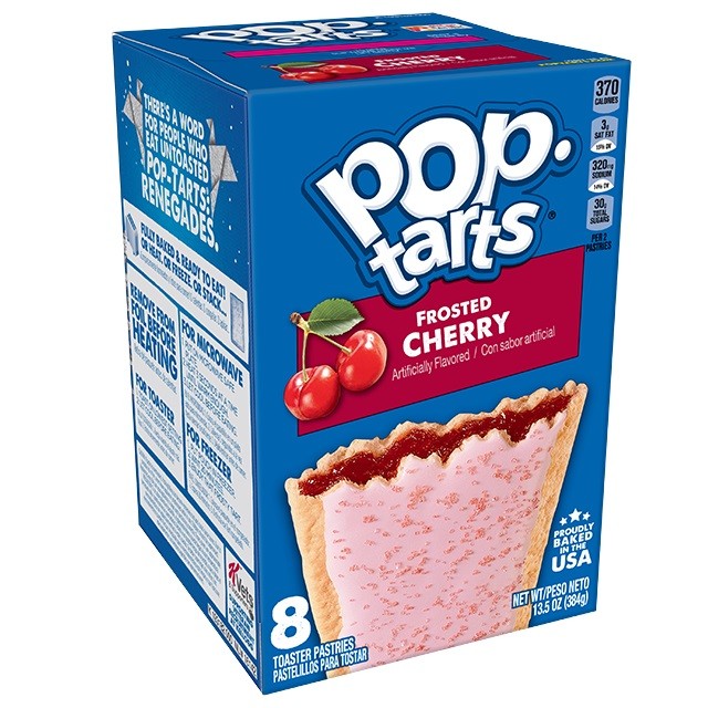 KELLOGGS POP TART FROSTED CHERRY 384g