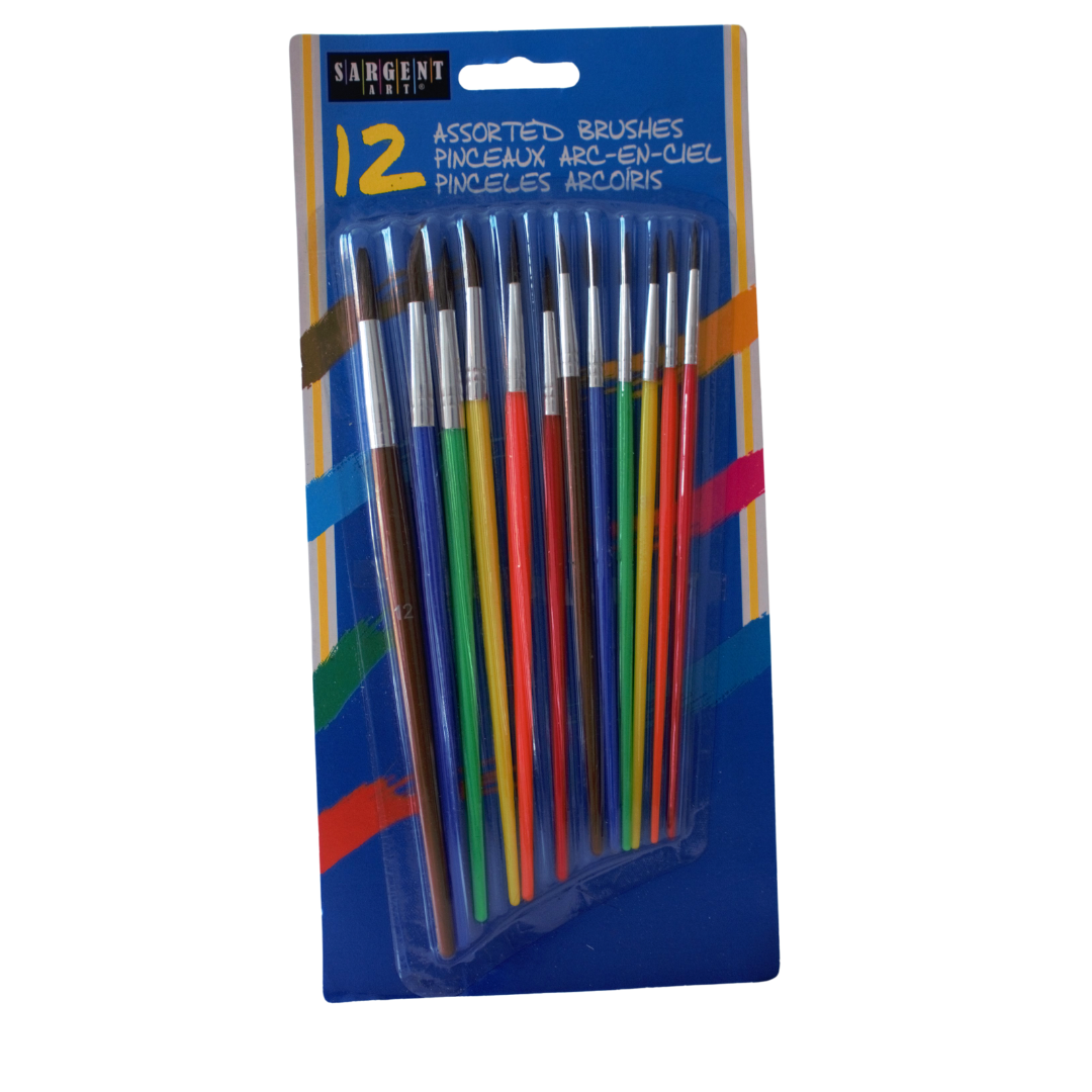 Sargent Art 12 Assorted Brushes
