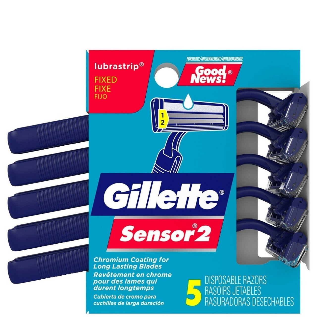 GILLETTE SENSOR 2 FIXED 5s