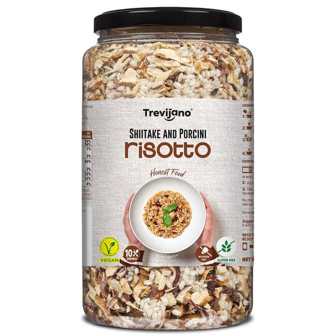 TREVIJANO RISOTTO SHITAKE PORCINI 900g