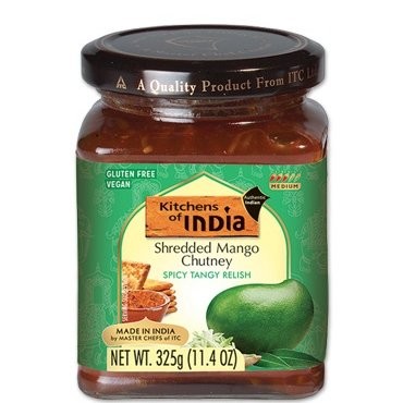 KITCH OF INDIA MANGO CHUTNY SHRED 11.4oz