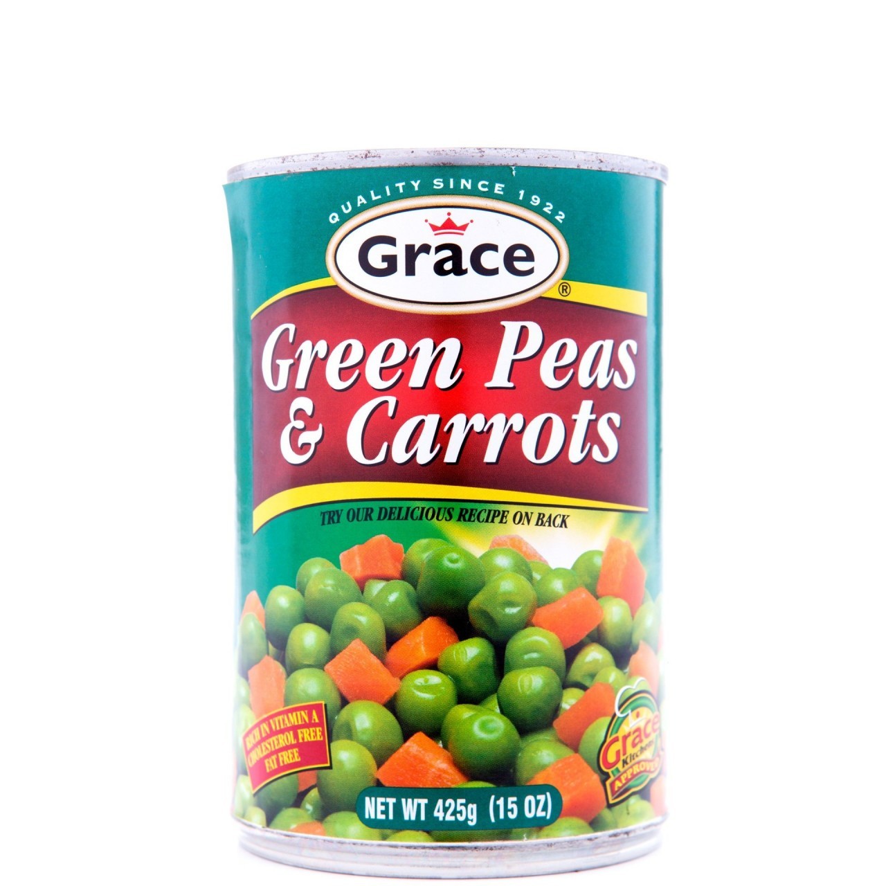 GRACE PEAS GREEN & CARROTS 425g
