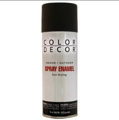 10oz. Flat Black Spray Paint