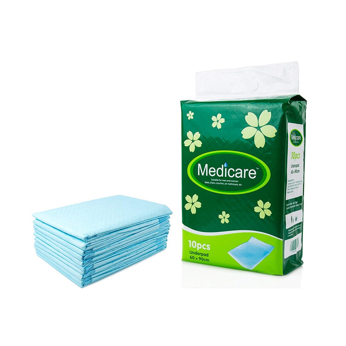 MEDICARE UNDERPADS 60x90cm 10s