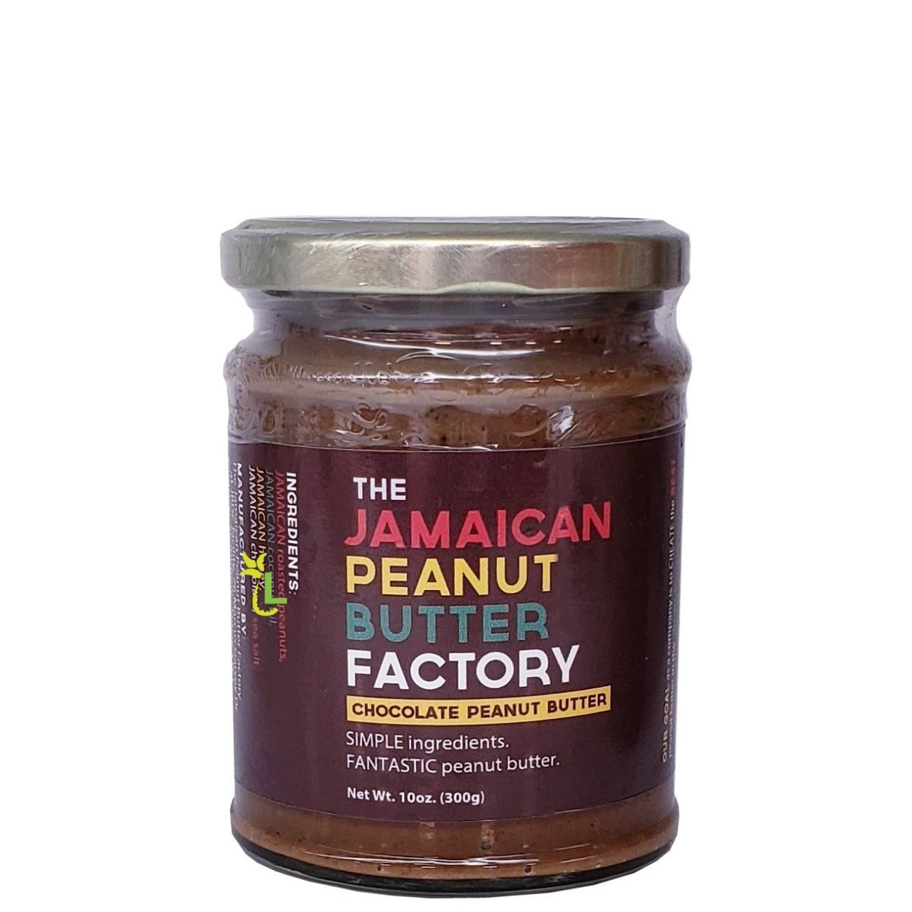 JAMAICAN PEANUT BUTTER CHOC 300g