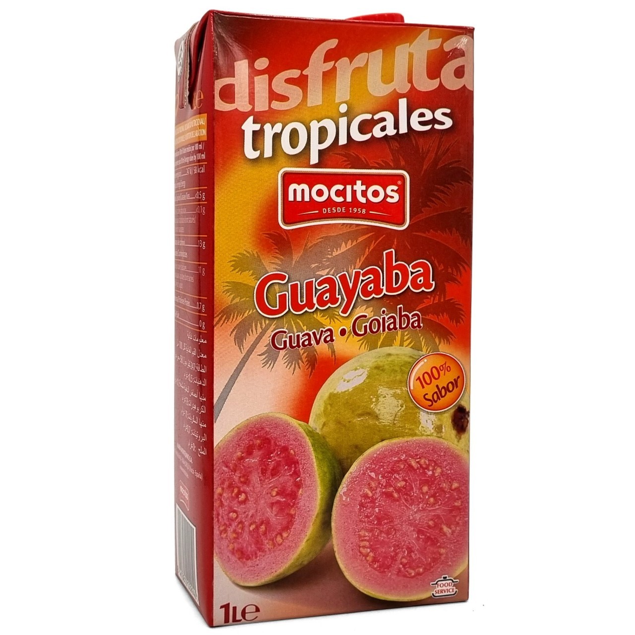 MOCITOS NECTAR GUAVA 1L