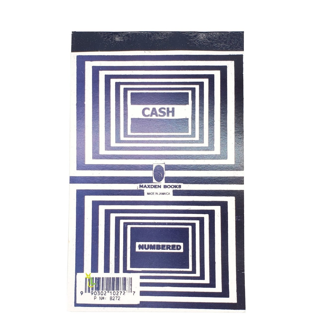MAXDEN BOOK CASH DUPLICATE NOTE SIZE 1ct