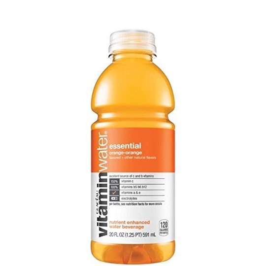 VITAMIN WATER ESSEN ORANGE 20oz