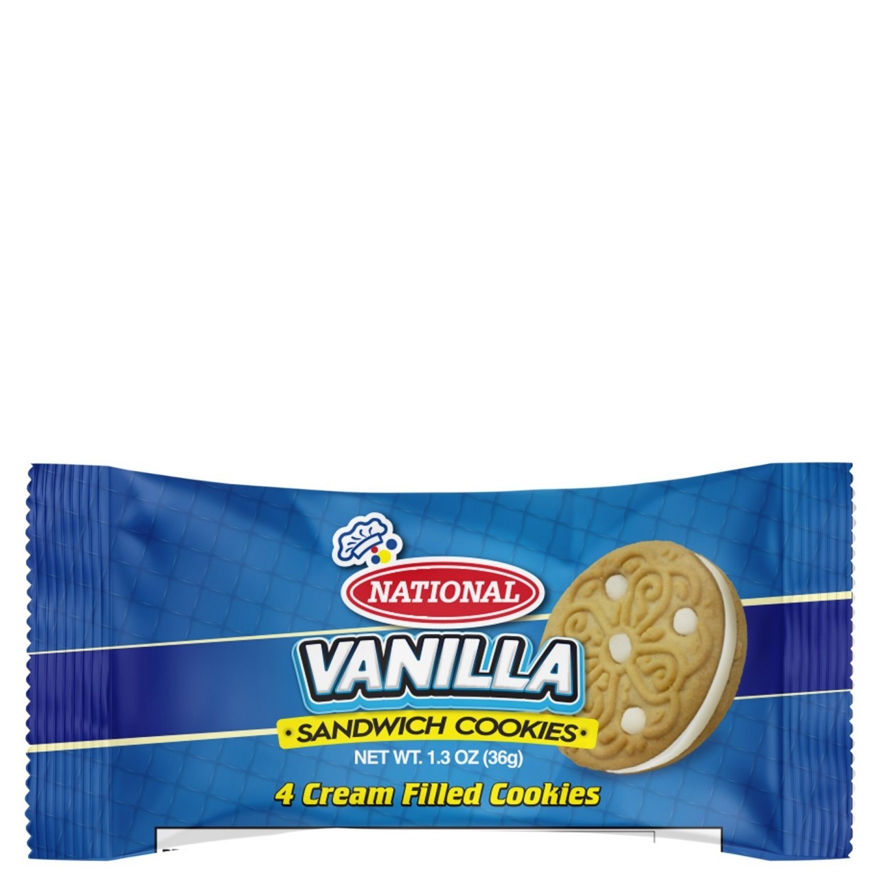NATIONAL COOKIES S/WICH VANILLA 36g