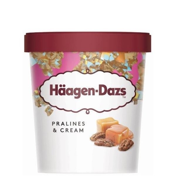 HAAGEN DAZS PRALINES & CREAM 473ml