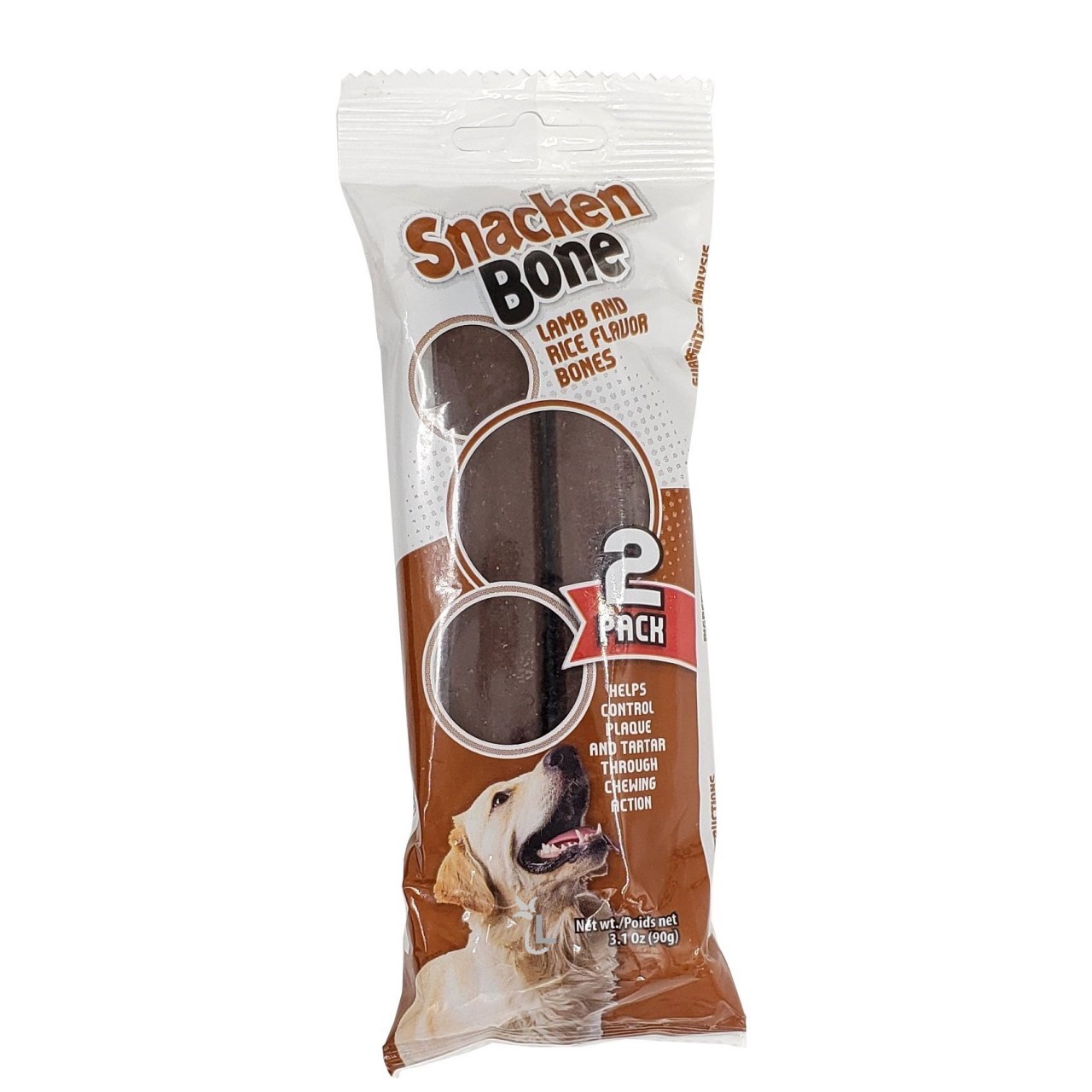 SNACKEN BONE LAMB AND RICE 2pk