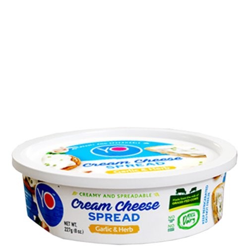YO CREAM CHEESE GARLIC HERB 227g