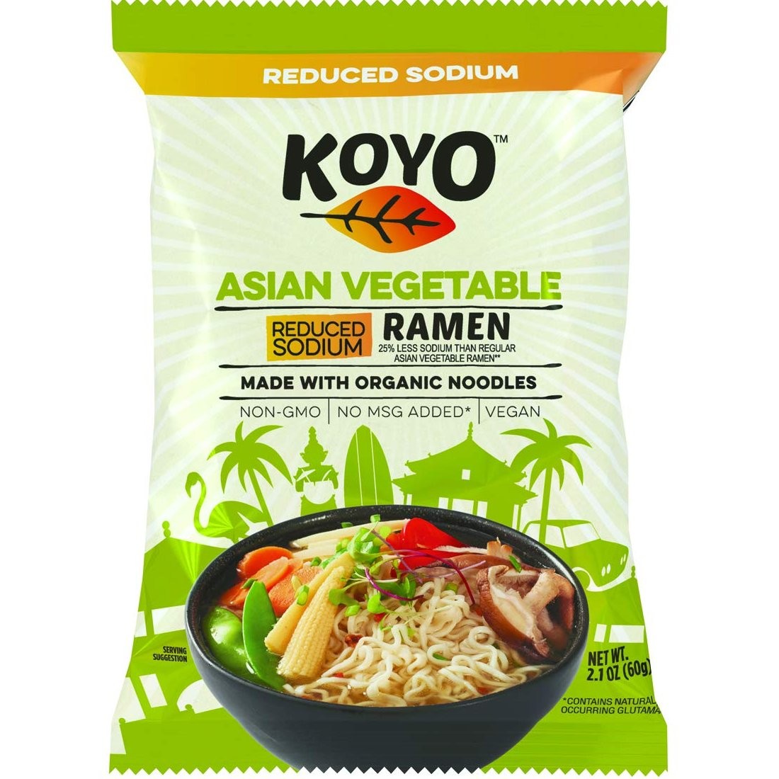 KOYO RAMEN ASIAN VEG RS 2.1oz