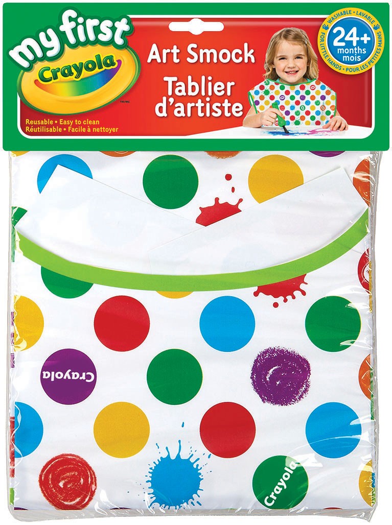 My First Crayola Art Smock 69-0141, 24+ Months, by Crayola-Crayola Art Smock