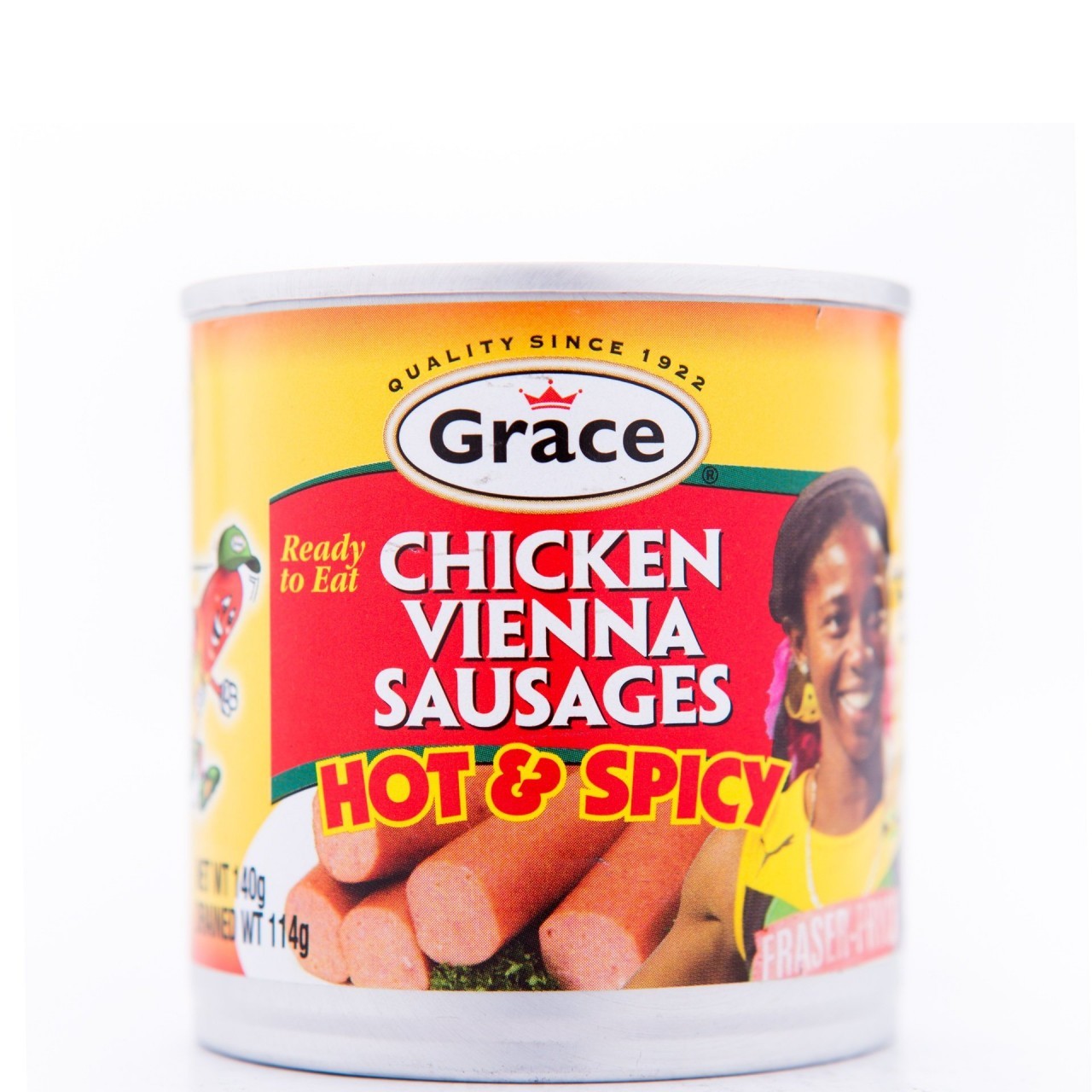 GRACE VIENNA CHICKEN SAUSAGE H&S 114g