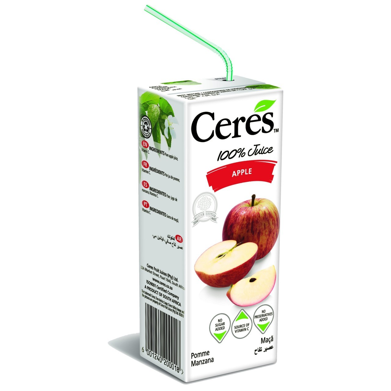 CERES APPLE JUICE NSA 200ml