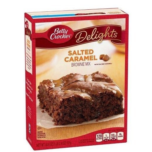 BETTY CRKR BROWNIE SALTED CARAMEL 521g