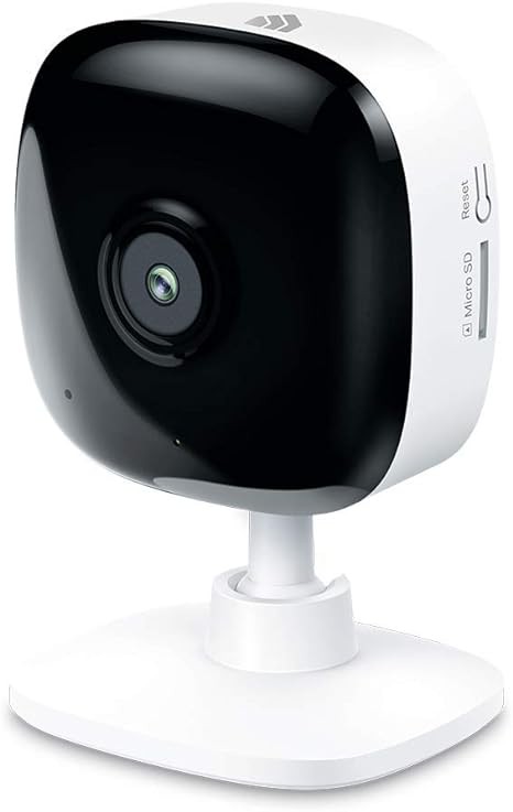 Kasa Smart 2K QHD Indoor Security Camera, Person/Baby Crying/Motion Detection, 2-Way Audio, 30Ft. Night Vision, Cloud/SD Card Storage(Up to 256 GB), Works with Alexa & Google Home (KC400)