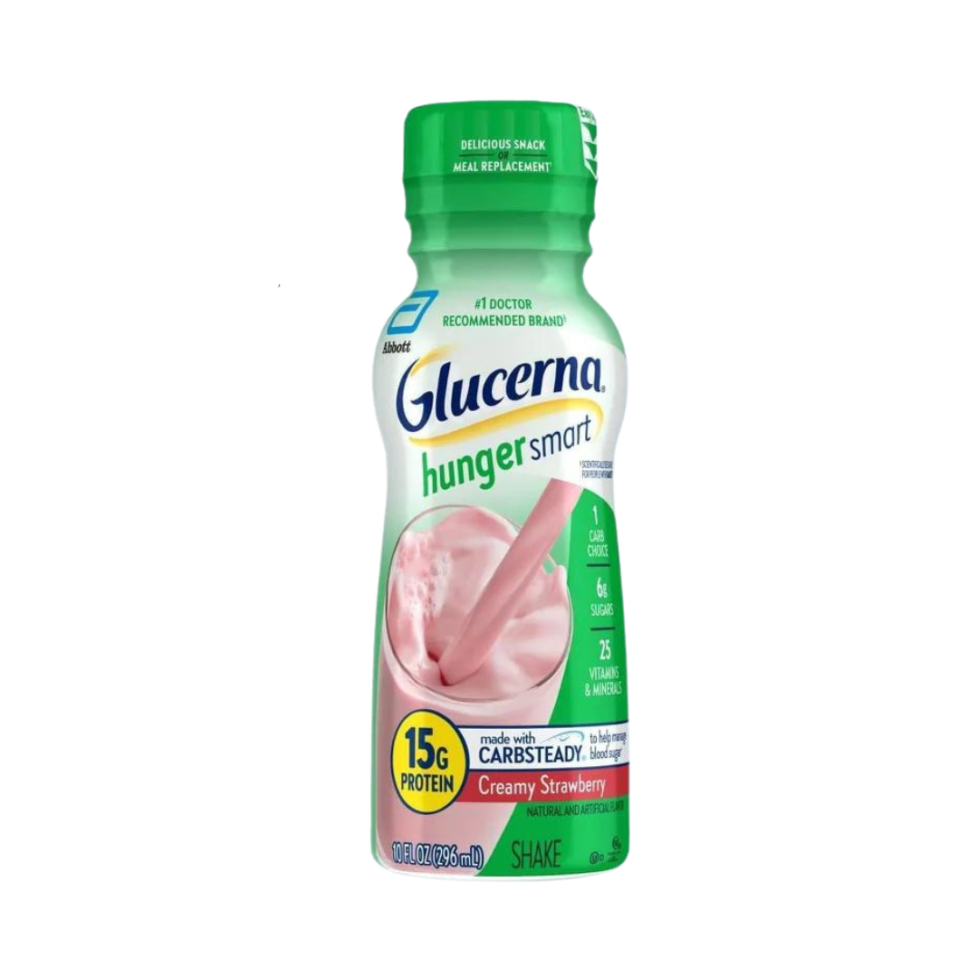 Glucerna Hunger Smart, (Creamy Strawberry)10oz