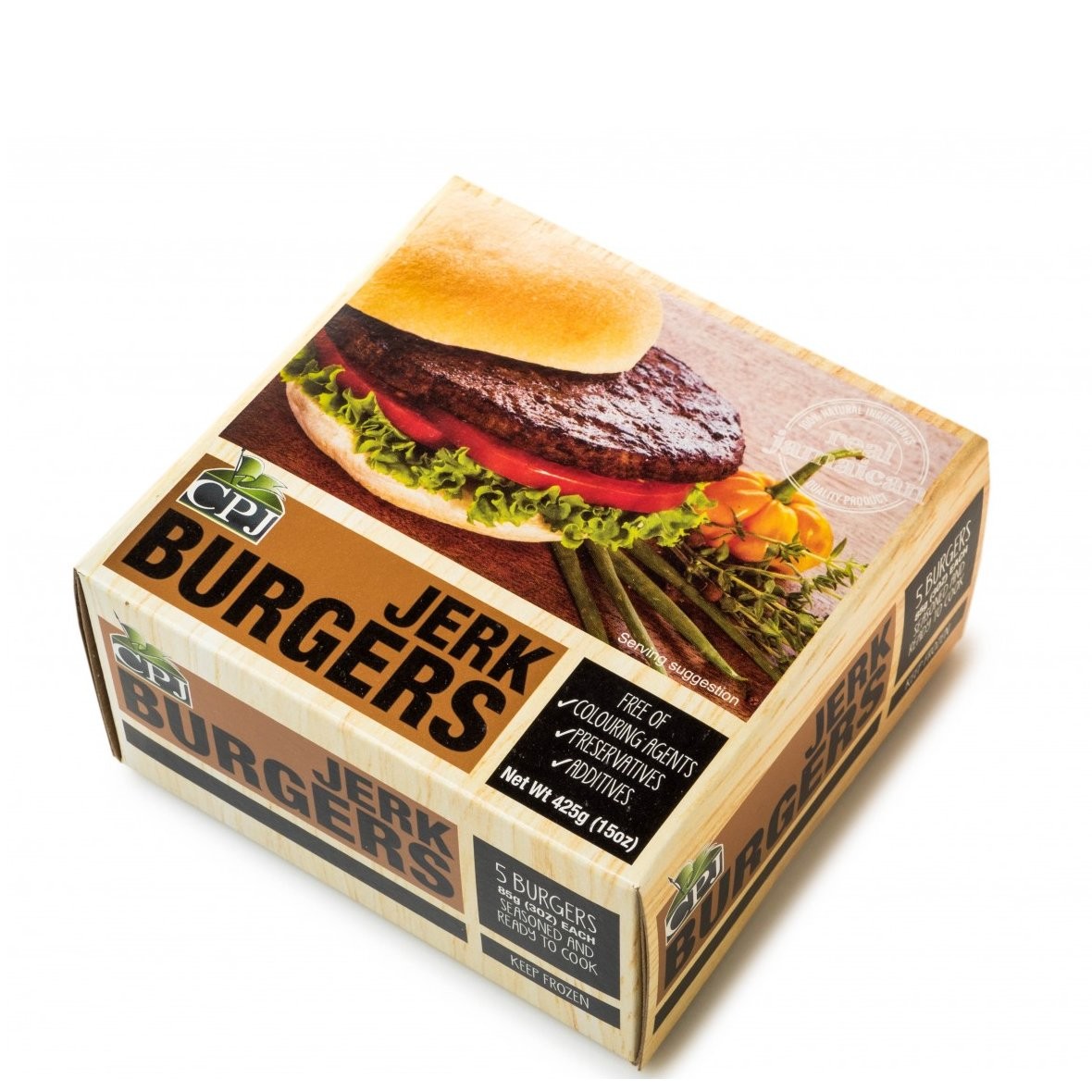 CPJ BURGERS JERK 425g