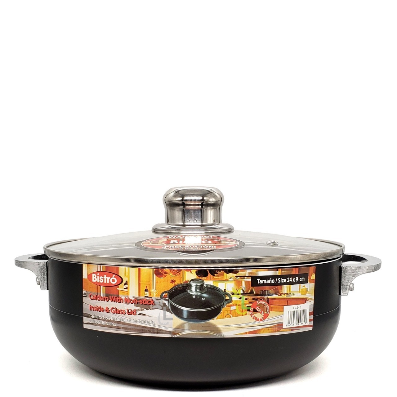 BISTRO POT WITH LID 24x9cm
