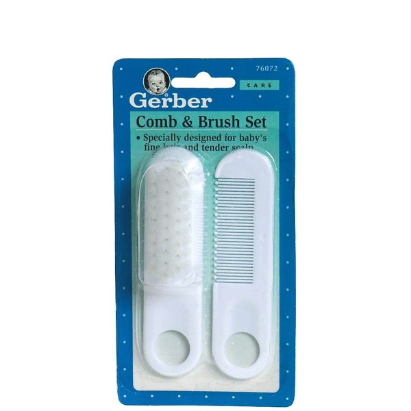 FIRST ESSENTIALS COMB BRUSH set