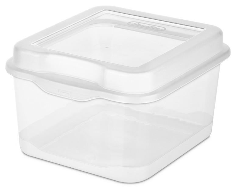Sterilite 1803 - Small Flip Top Storage Container