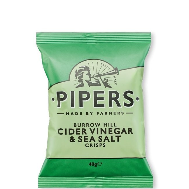 PIPERS CRISPS CIDER VINEGAR 40g