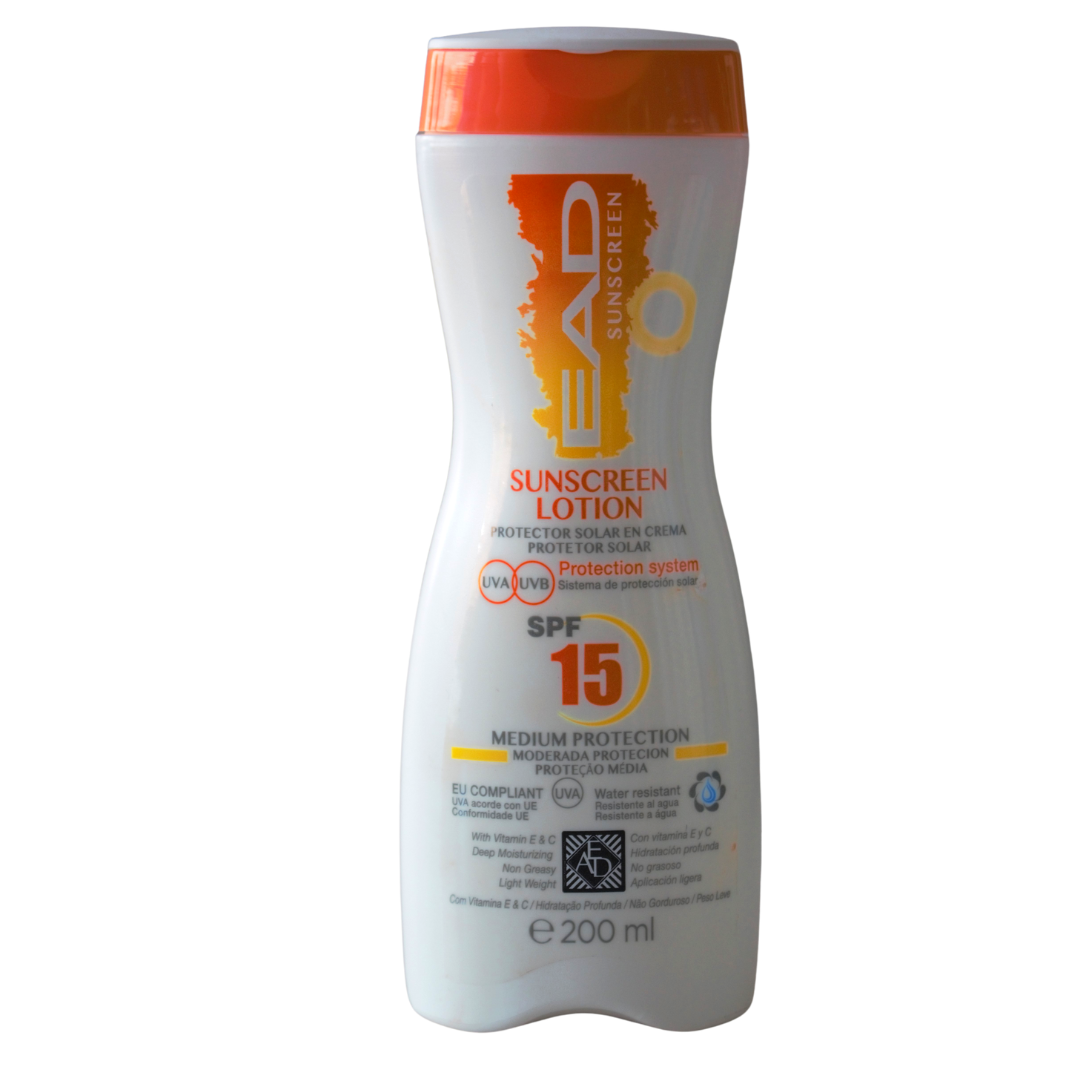 EAD Sunscreen SPF 15 Sunscreen Lotion, 200ml