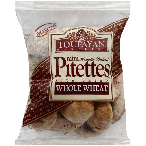 TOUFAYAN PITETTES MINI W/WHEAT 7oz