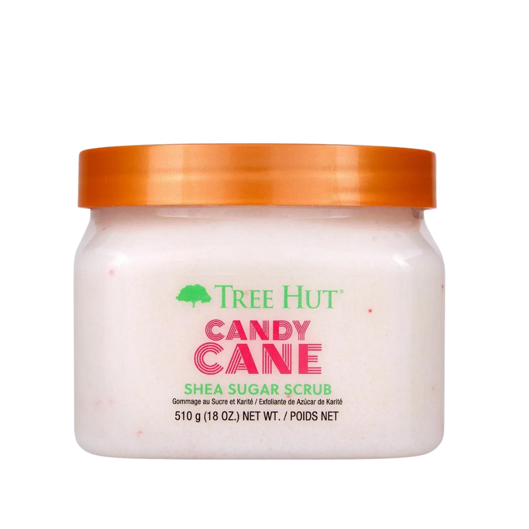 Tree Hut Candy Cane Shea Sugar Scrub, 18oz